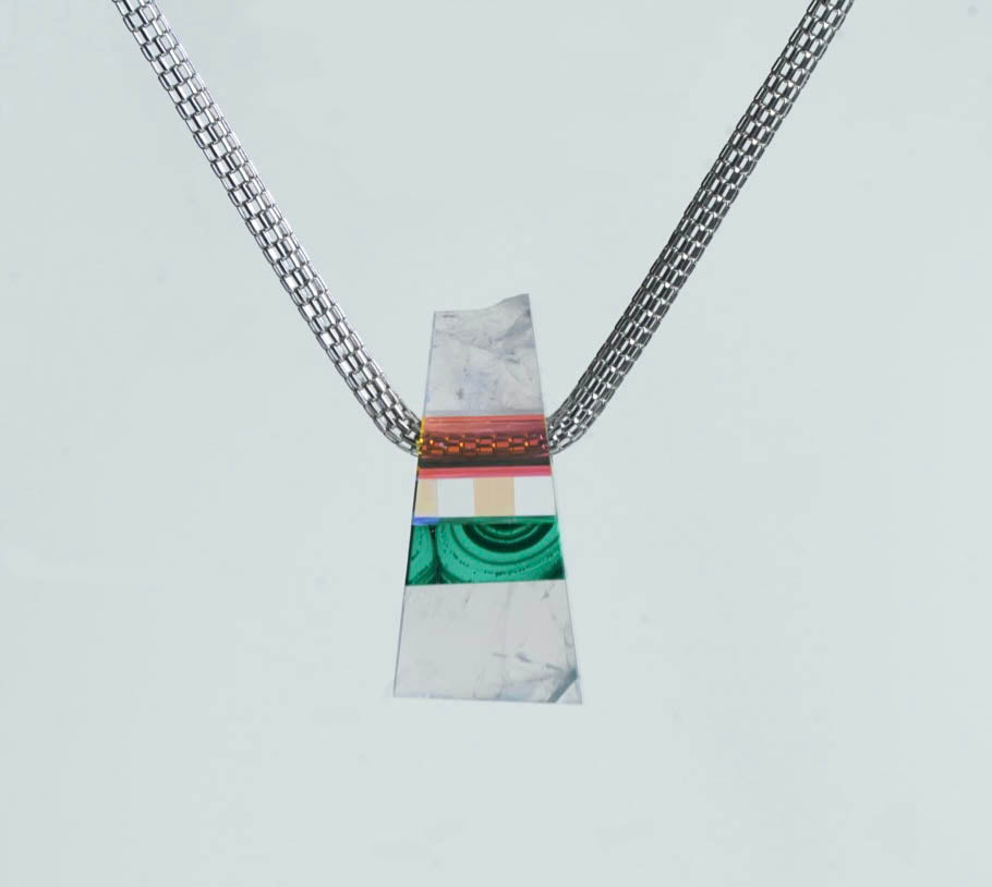 Glass and Stone Pendants By Dan Barto