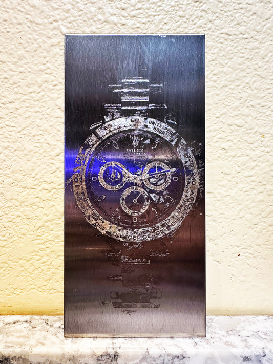 Stainless Daytona Refractive Laser Print