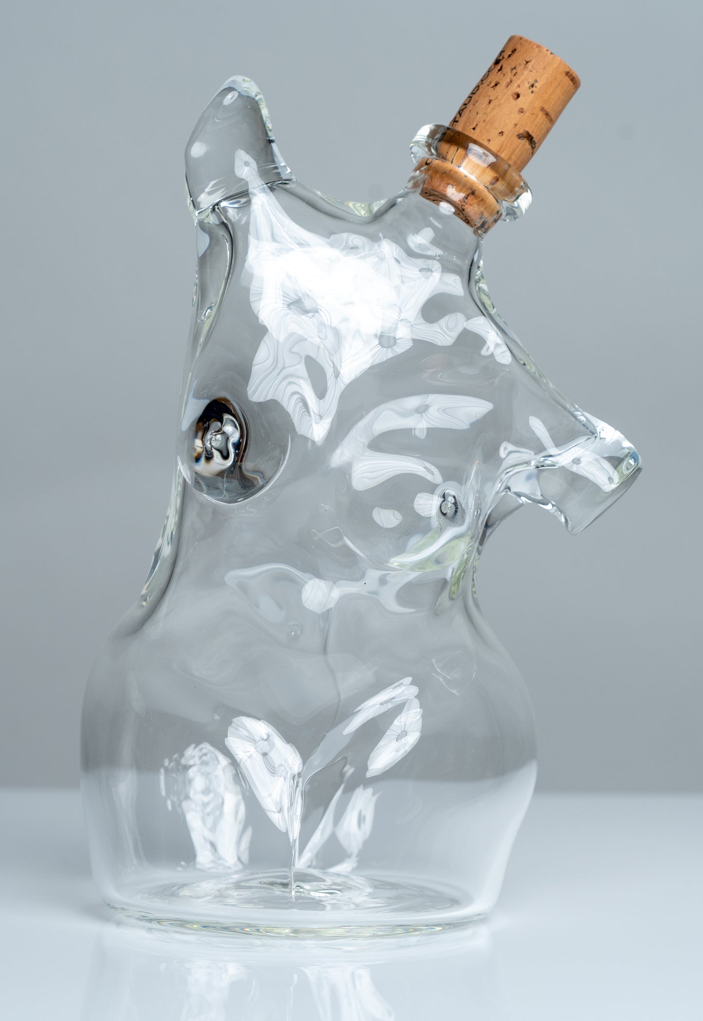 Large "Fertility Goddess" Wine Decanter