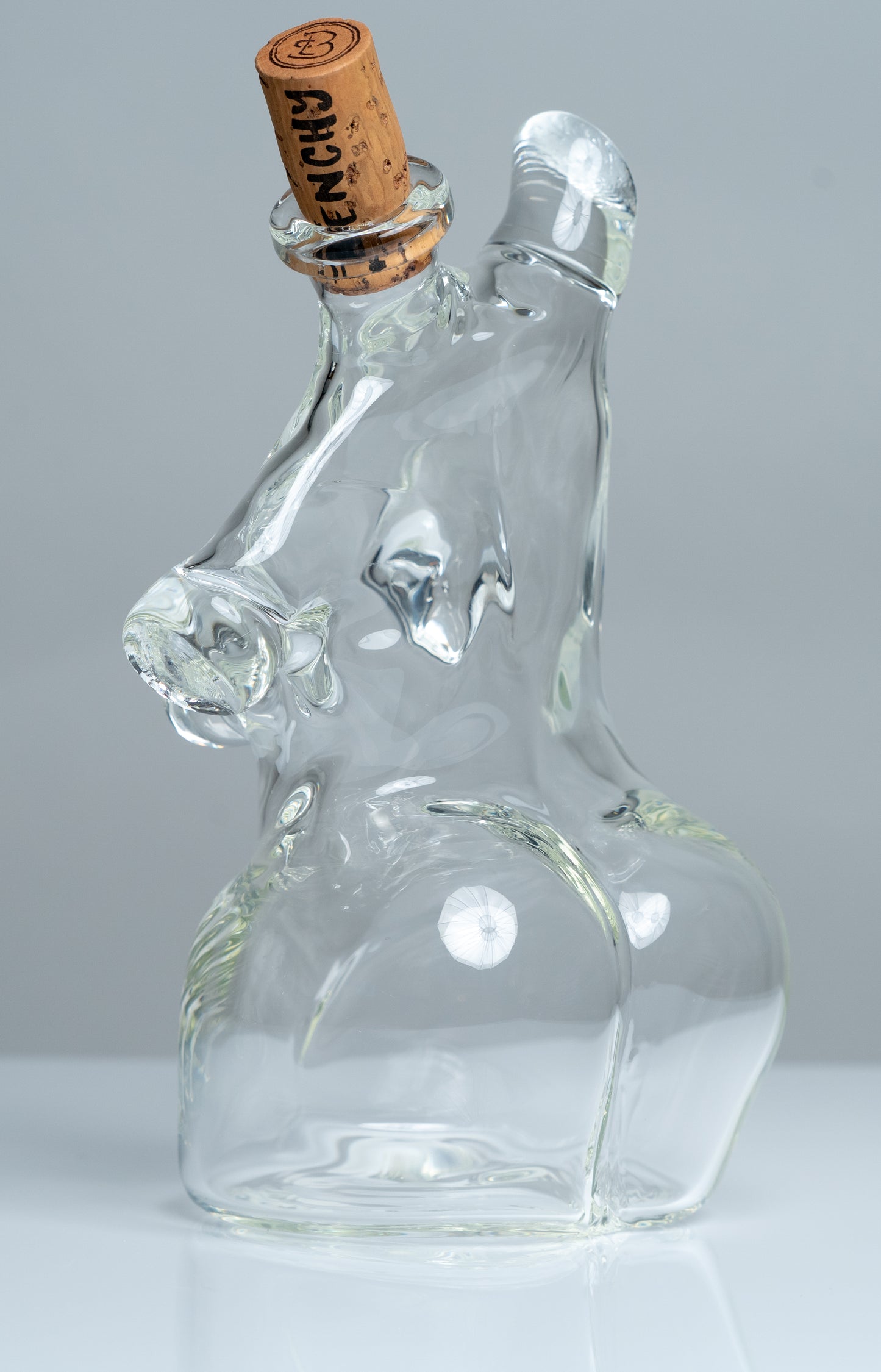Large "Fertility Goddess" Wine Decanter