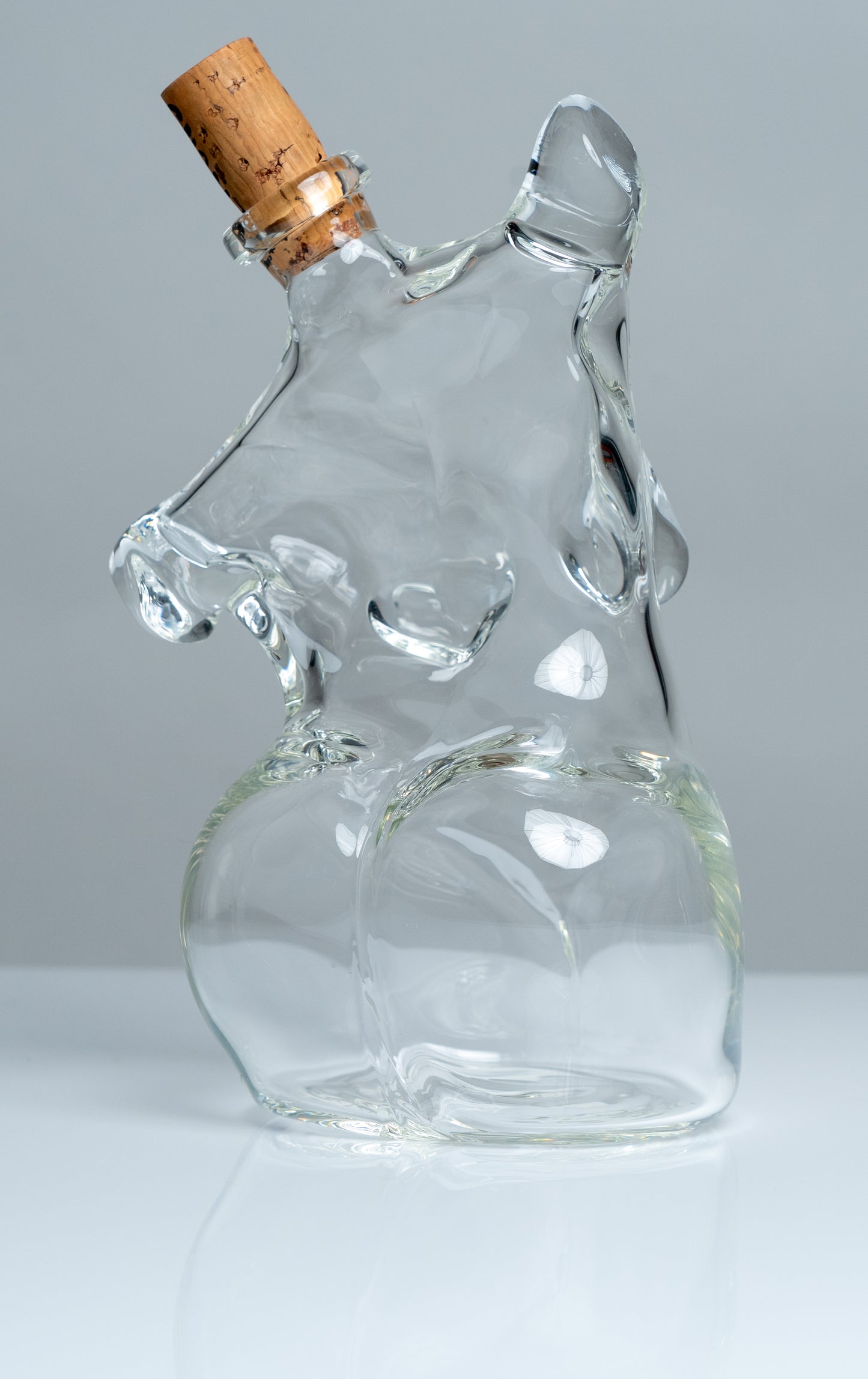 Large "Fertility Goddess" Wine Decanter