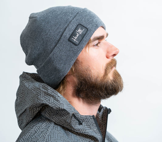 Headlife "Throwback" Beanie in gray