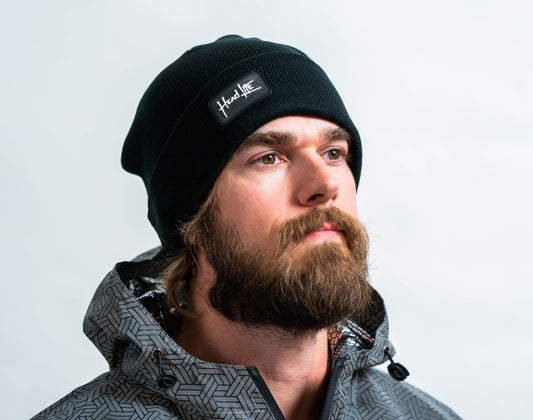 Headlife "Throwback" Beanie in black