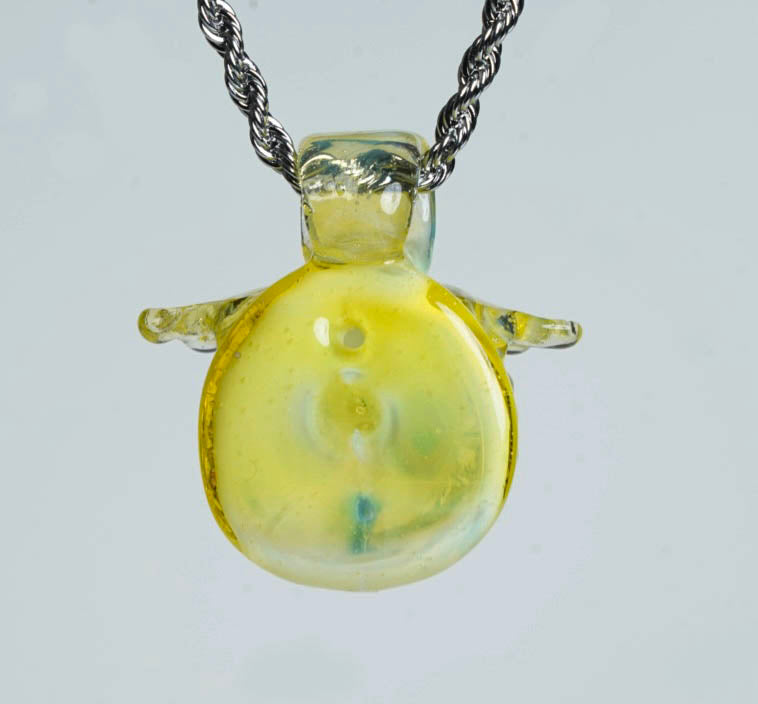 Glass Owl Pendant 1