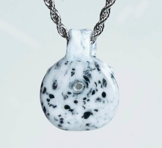 Owl Pendant in White