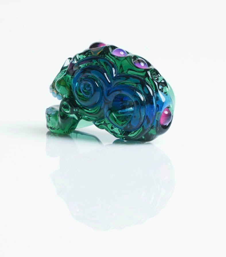 Annunaki Glass Pendant #1